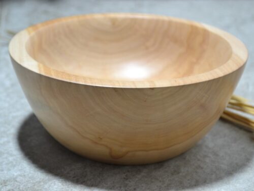 Houten schaaltje van boswilg