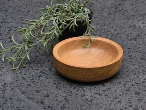 houten schaaltje van inlandse eik