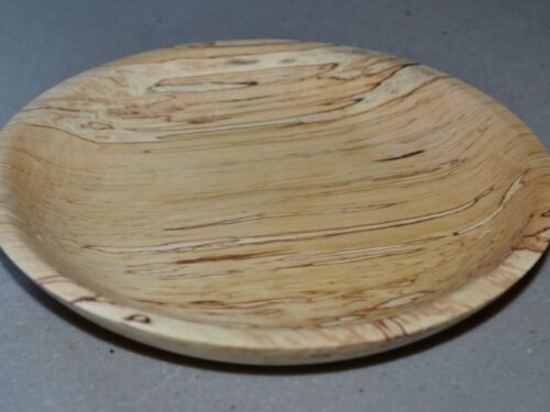 houten schaal van papierberk