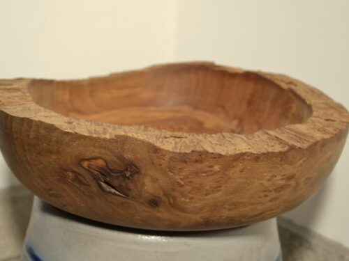 robuuste houten schaal van plataan