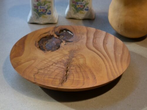 houten bord van tamme kastanje