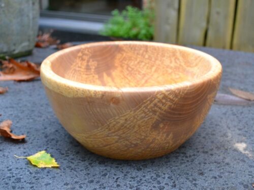 houten schaal van beuk