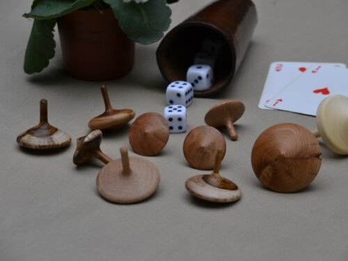 Assortiment houten tolletjes