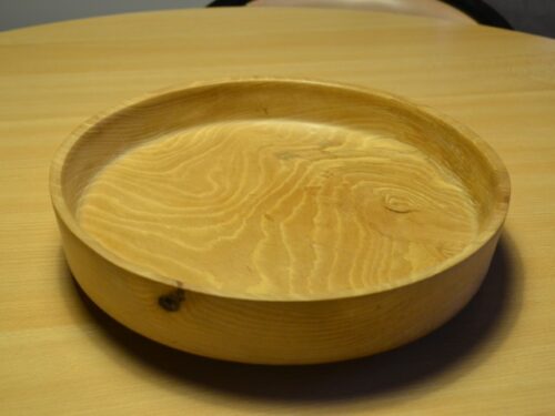 houten schaal van beuk