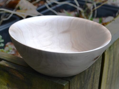 houten schaal van boswilg